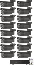16 kamerás varifokális AHD CP PLUS rendszer