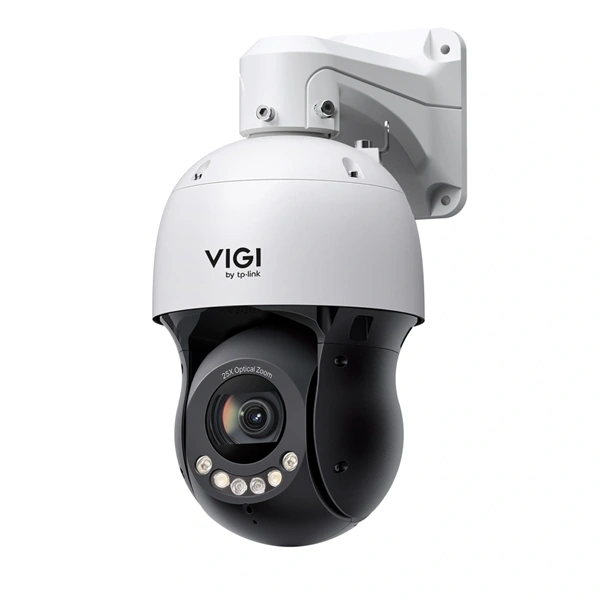 TP-Link IP dómkamera - InSight PTZ5425 (FullColor, 4MP, 5-130mm (25x), LED+IR100m; IP66, IK08,  H265+, mikr. hang. PoE)