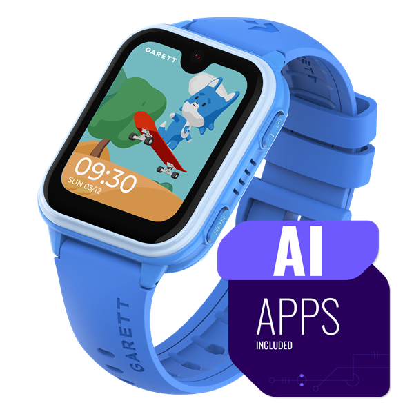 GARETT Gyerek Okosóra - Kids Vibe AI 4G kék