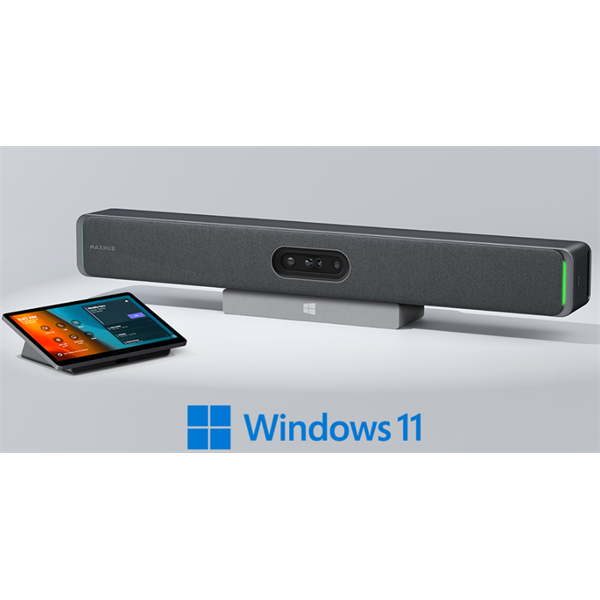 MAXHUB MTR Room Kit -XBAR W70 KIT WIN - Teams Rooms Videobar + Teams Rooms Touch Konzol 11,6