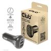 Club 3D Autós Töltő - CAC-1921 (36W, 2x USB-A, 1x USB-C, 12-24V, QC3.0)
