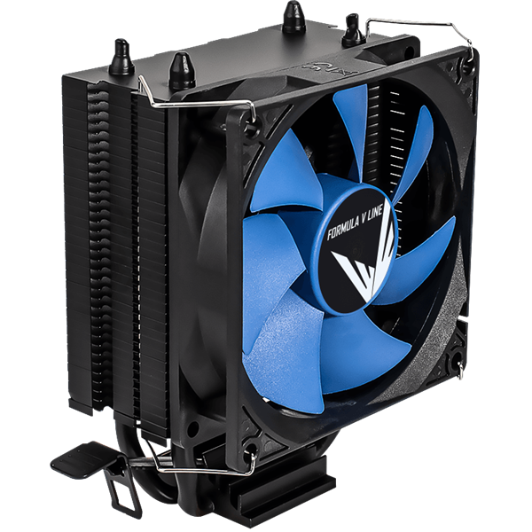 Formula CPU Cooler - Ice Boid 2PSDA (17-34dB, 4pin csatlakozó, 2 db heatpipe, 9cm)