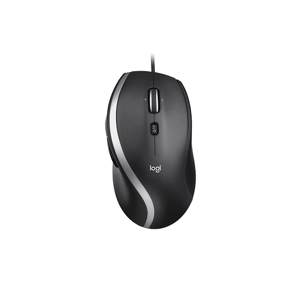 Logitech Egér - M500S (Optikai, Fekete, USB, 4000dpi)