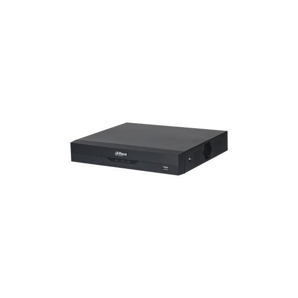 Dahua NVR Rögzítő - NVR2104HS-I2 (4 csatorna, H265+, 80Mbps rögzítési sávszélesség, HDMI+VGA, 2xUSB, 1x Sata)
