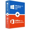 Windows 11 Pro (OEM) + Microsoft Office 2021 Professional Plus 
